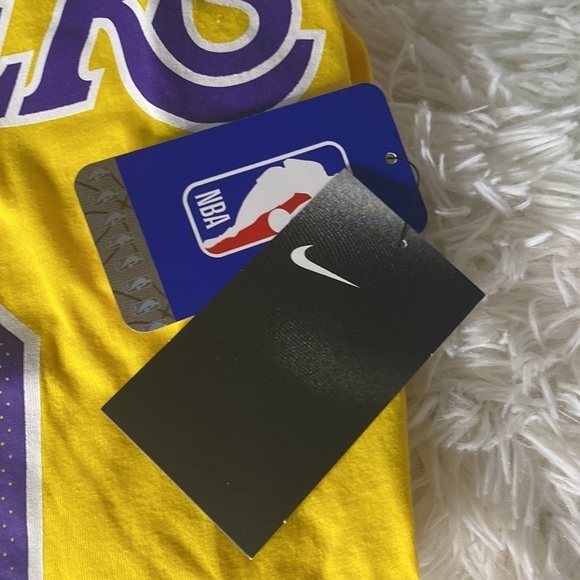 NWT Los Angeles Lakers Nike Name & Number Icon T-shirt - Russell Westbrook Mens - Picture 4 of 4